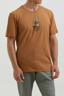 Best Sale Golden Men T-Shirt